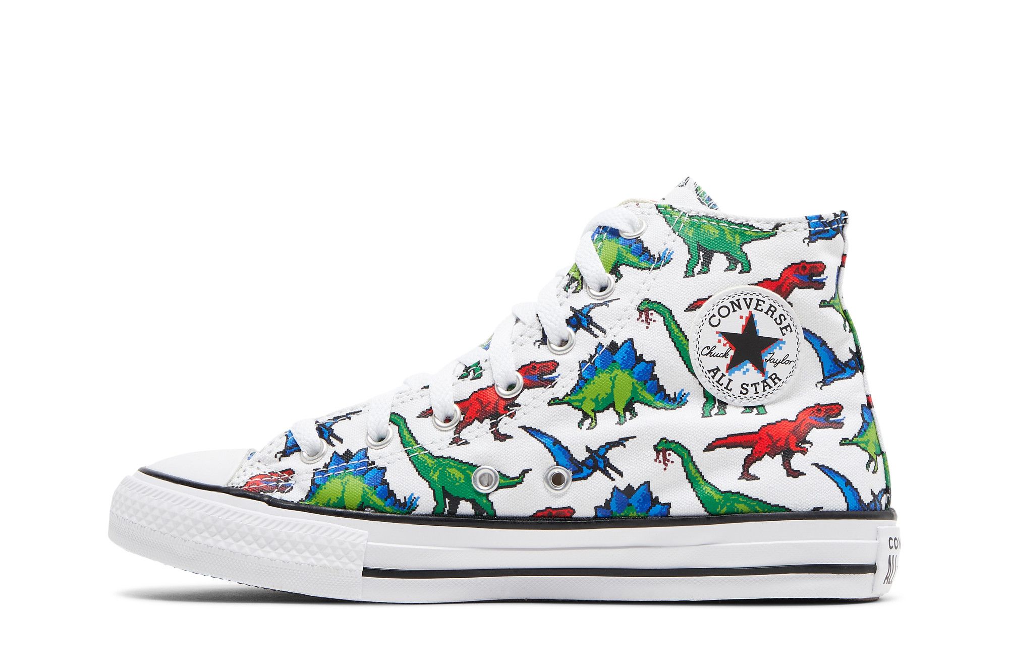 Buy Chuck Taylor All Star High GS 8 Bit Dino 670349F GOAT UK