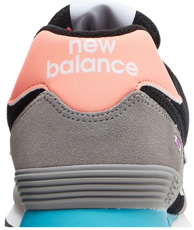 New Balance 574 Black Paradise Pink
