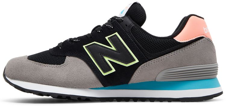 New Balance 574 Black Paradise Pink