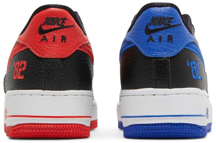 Nike Air Force 1 LV8 GS Black Chile Racer Blue