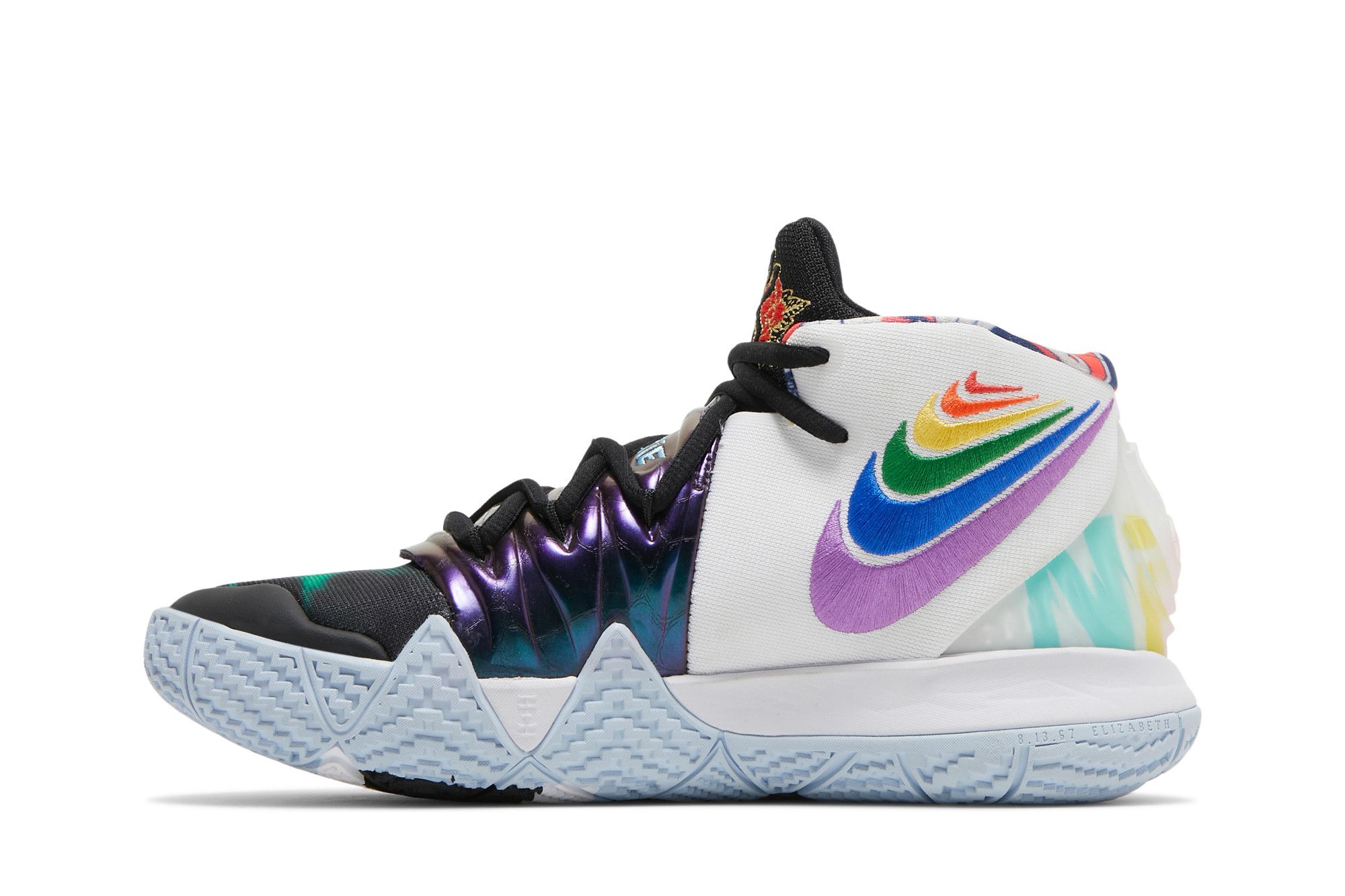 【美品】NIKE スニーカー KYBRID S2 EP PINEAPPLE 23 🔥 Nike Kybrid S2 Best Of Pineapple Shoes Kyrie Irving Pride