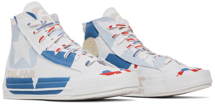 Converse Telfar x Chuck 70 High Archival Star Print