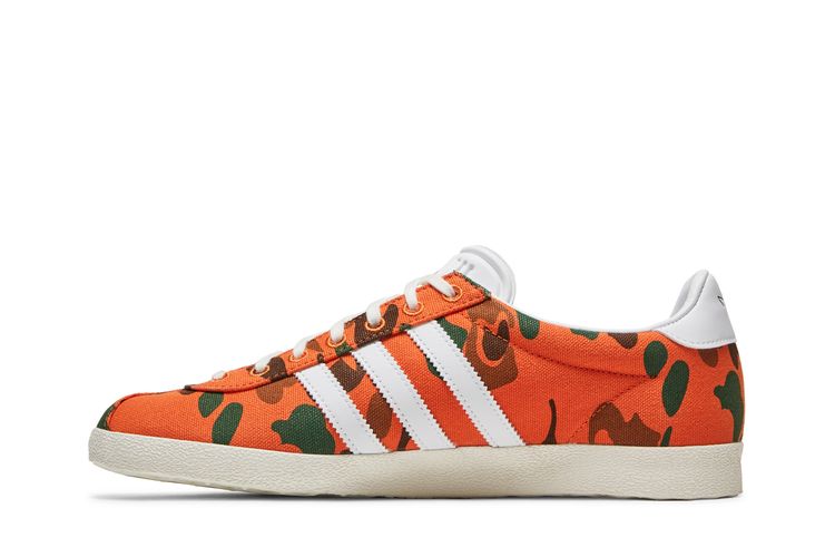 adidas gazelle silver green womens Hardies X Adidas Gazelle Orange/Green