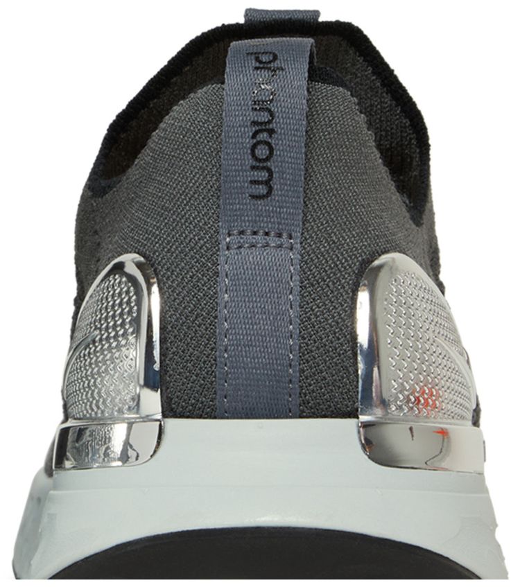 Nike React Phantom Run Flyknit 2 Iron Grey Silver