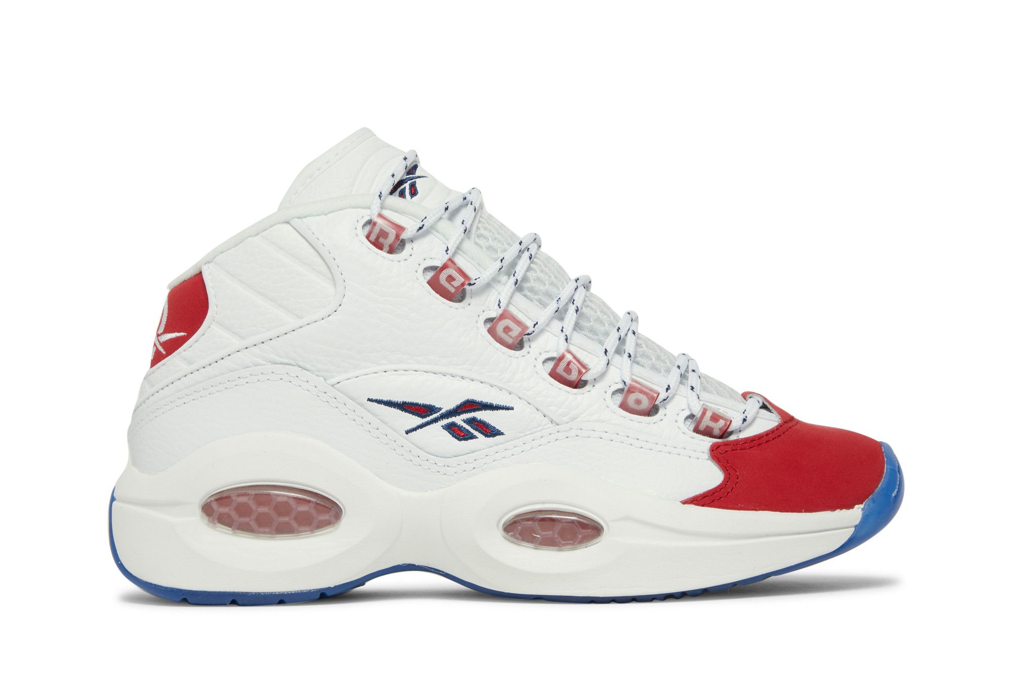 Reebok question blue toe for sale hot sale