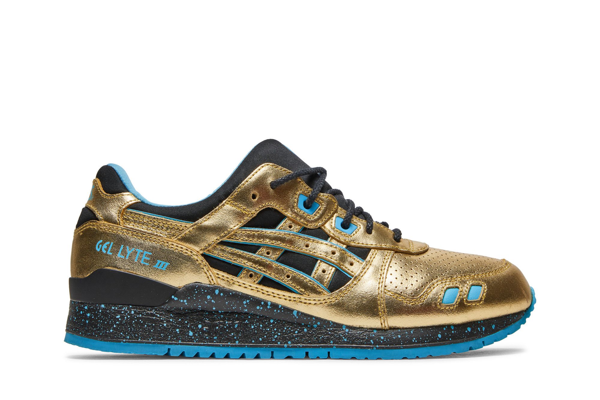 Asics gel hotsell lyte metallic gold
