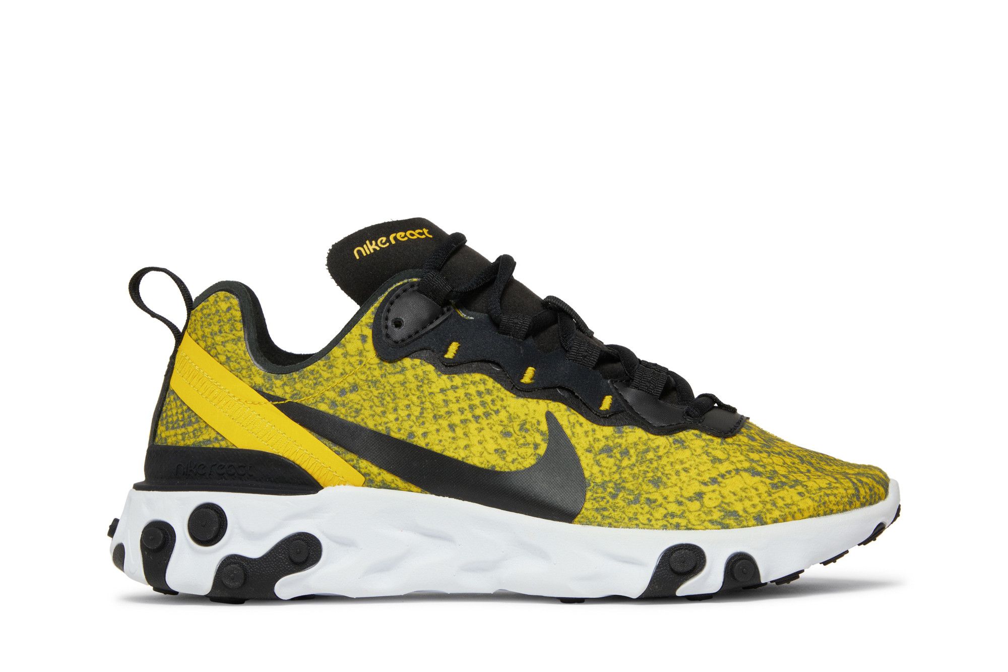Nike react element top 55 tour yellow