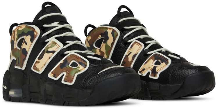 Nike Air More Uptempo QS GS Camo