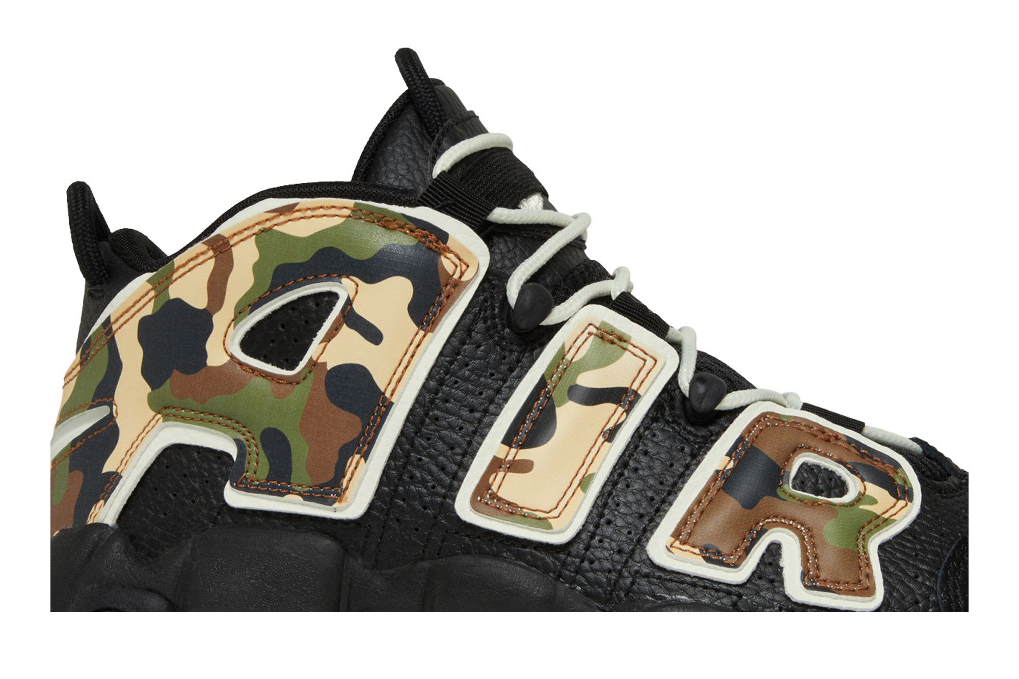 Size 3.5 Air More Uptempo QS GS Camo