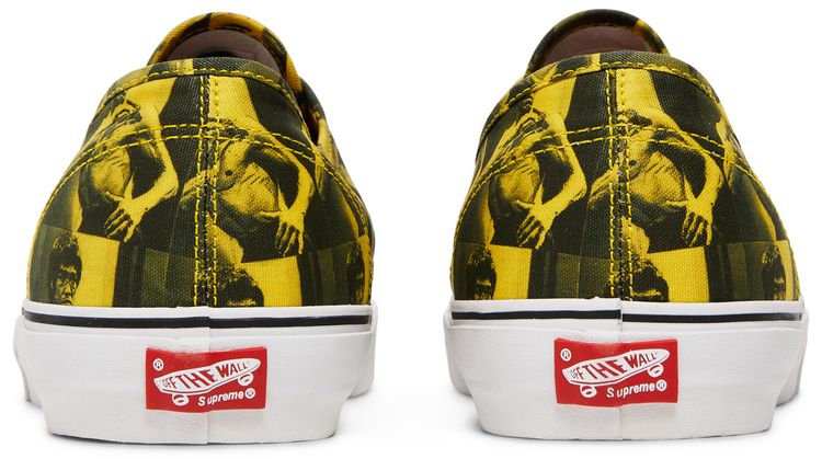 Supreme x Vans Authentic Pro Bruce Lee   Yellow