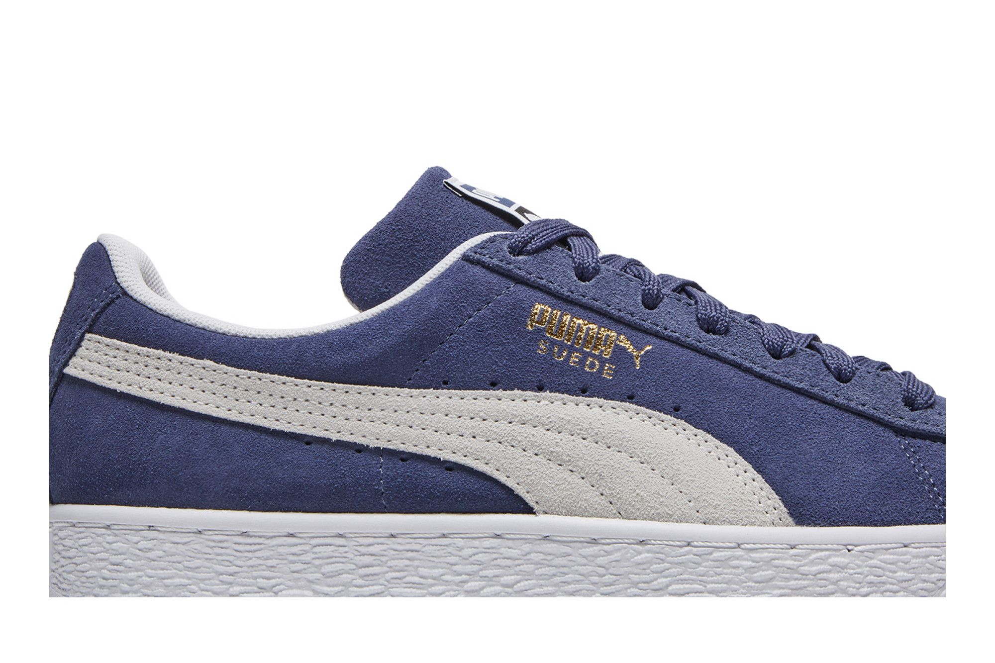 Size 8.5 Suede Classic Blue Indigo