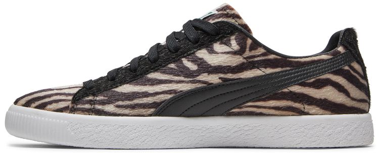 Puma Clyde Suits Zebra
