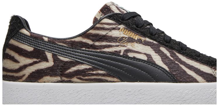 Puma Clyde Suits Zebra