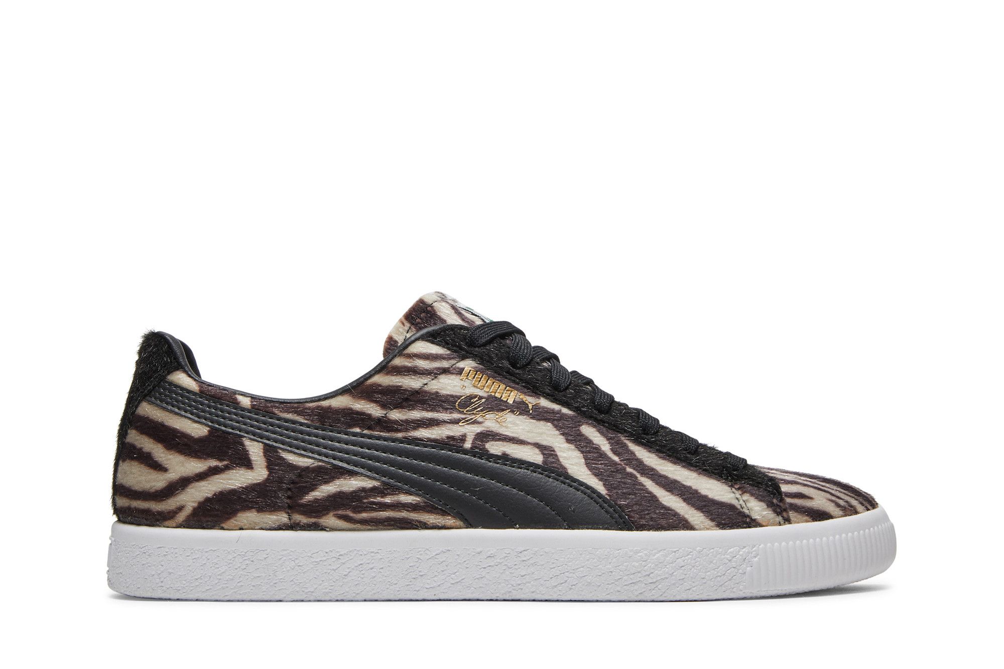Puma clyde suits zebra best sale