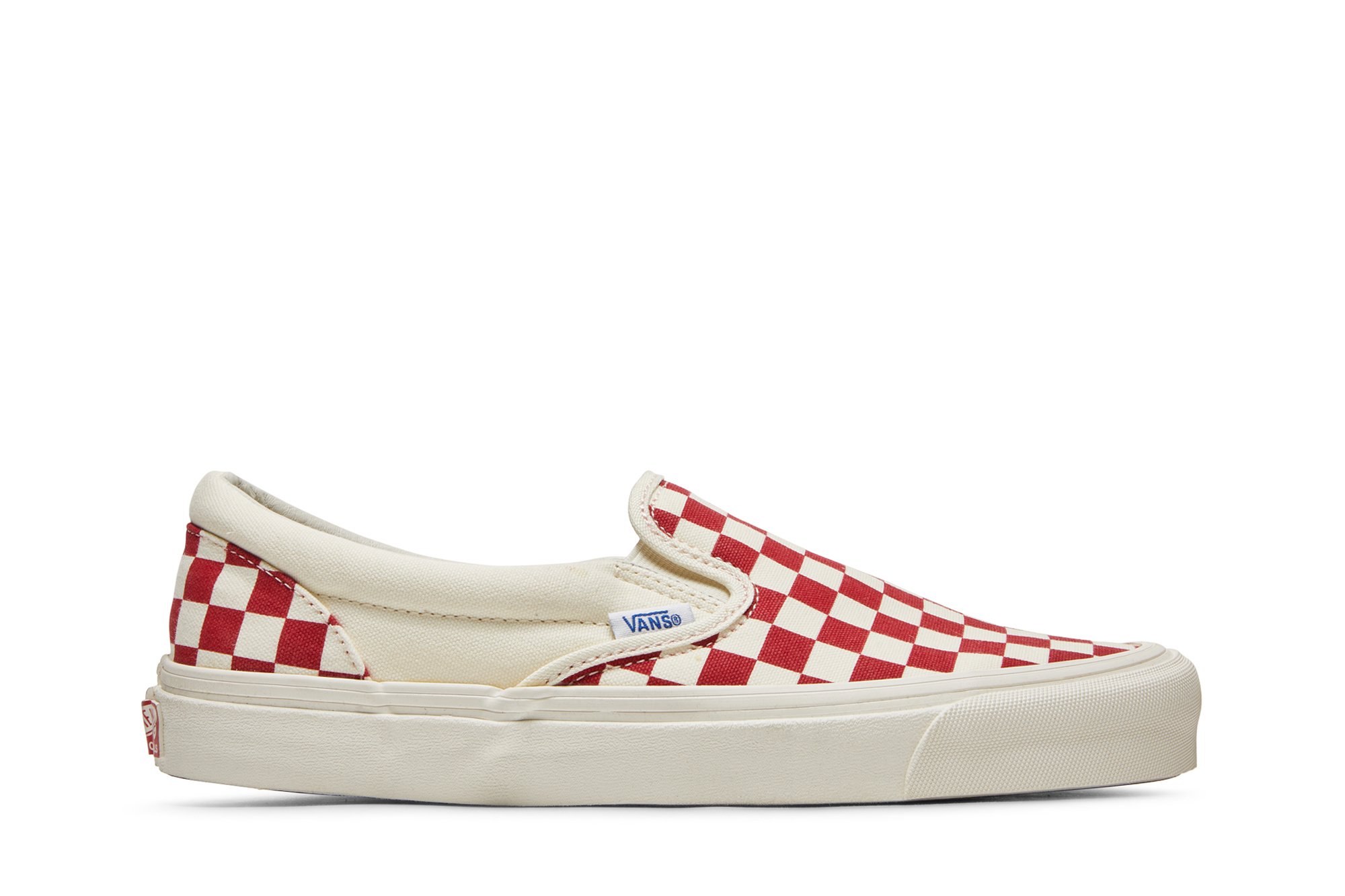 Buy OG Classic Slip-On LX 'Red Checkerboard' - VN0A32QNP4H | GOAT
