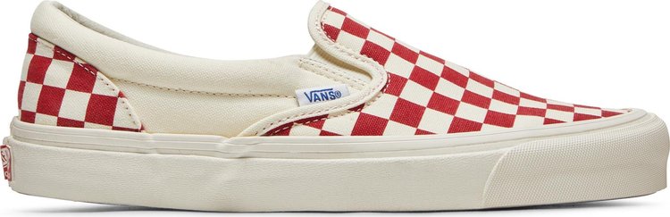 OG Classic Slip-On LX 'Red Checkerboard'