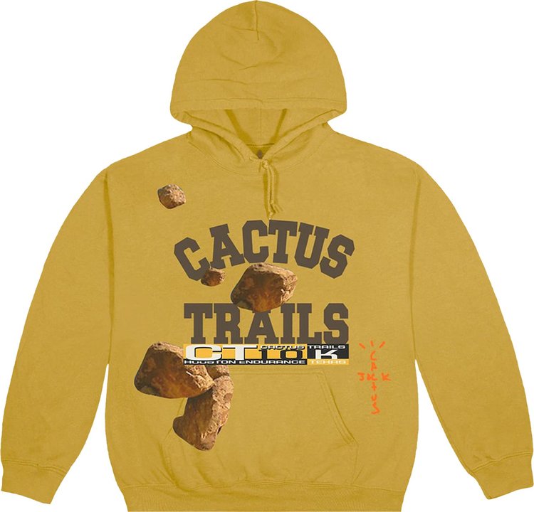 Cactus Jack by Travis Scott Boulder Varsity Hoodie 'Gold'