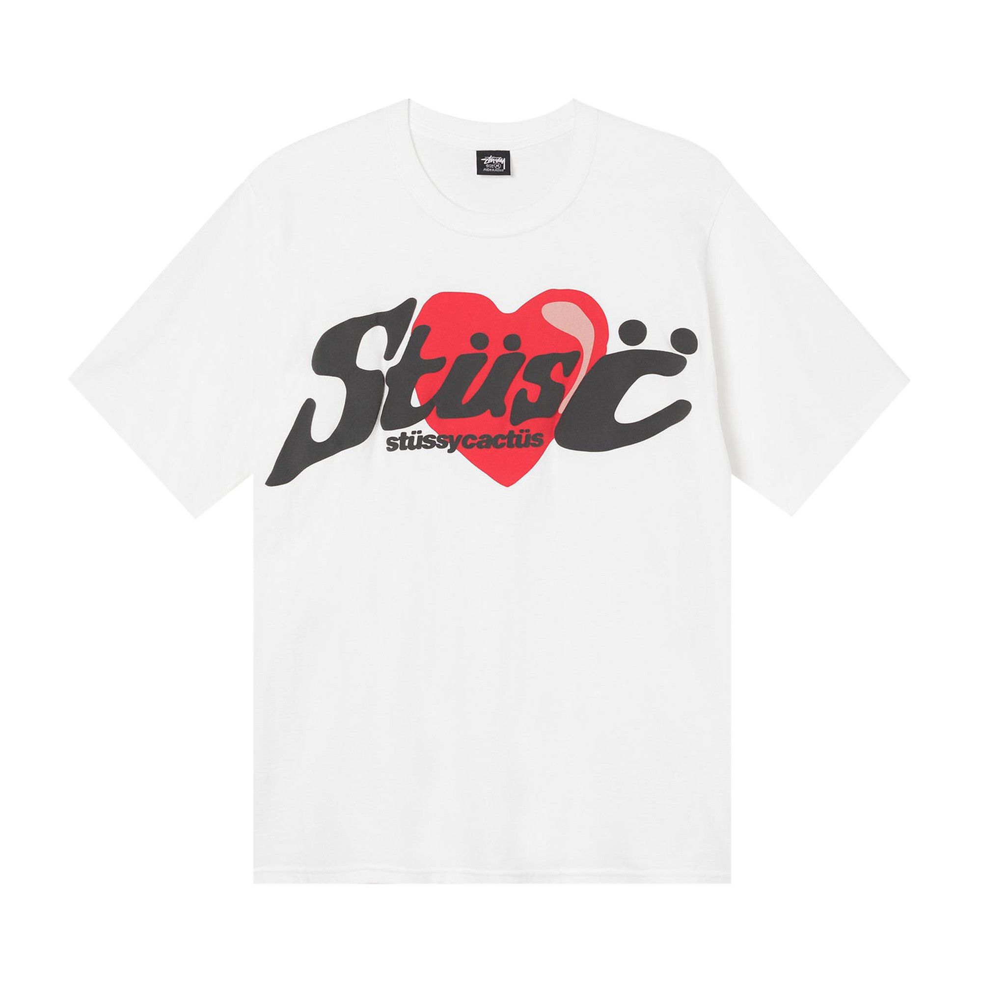 Buy Stussy x Cactus Plant Flea Market Heart Tee 'White