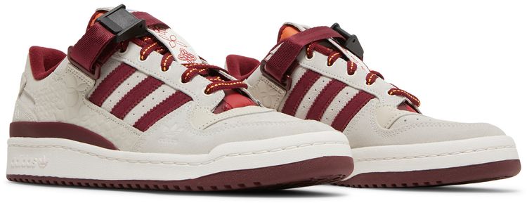 Adidas Forum Low Chalk Burgundy