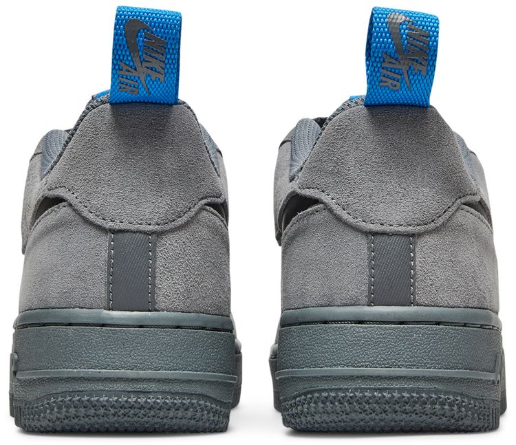 Nike Air Force 1 Low GS Cut Out Swoosh   Smoke Grey