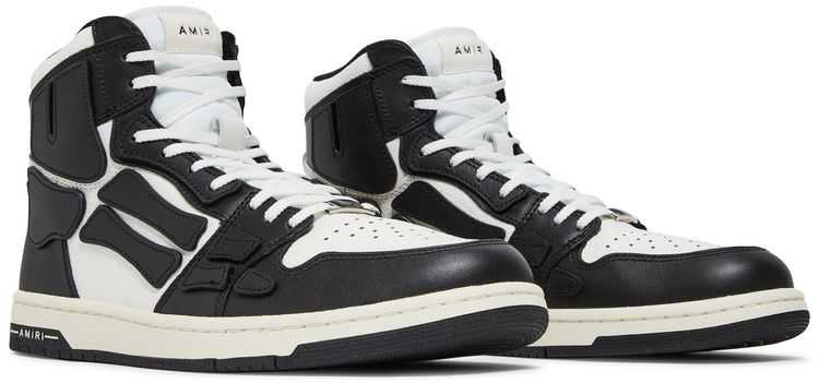 Amiri Skel Top High White Black