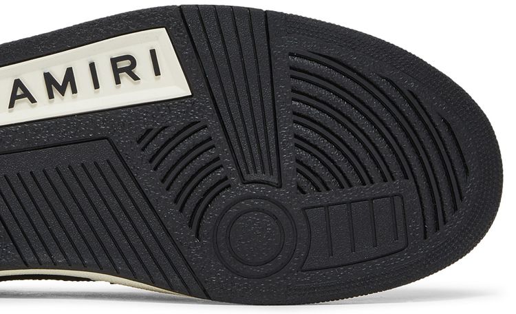 Amiri Skel Top High White Black