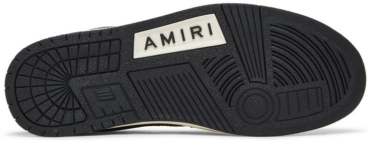 Amiri Skel Top High White Black