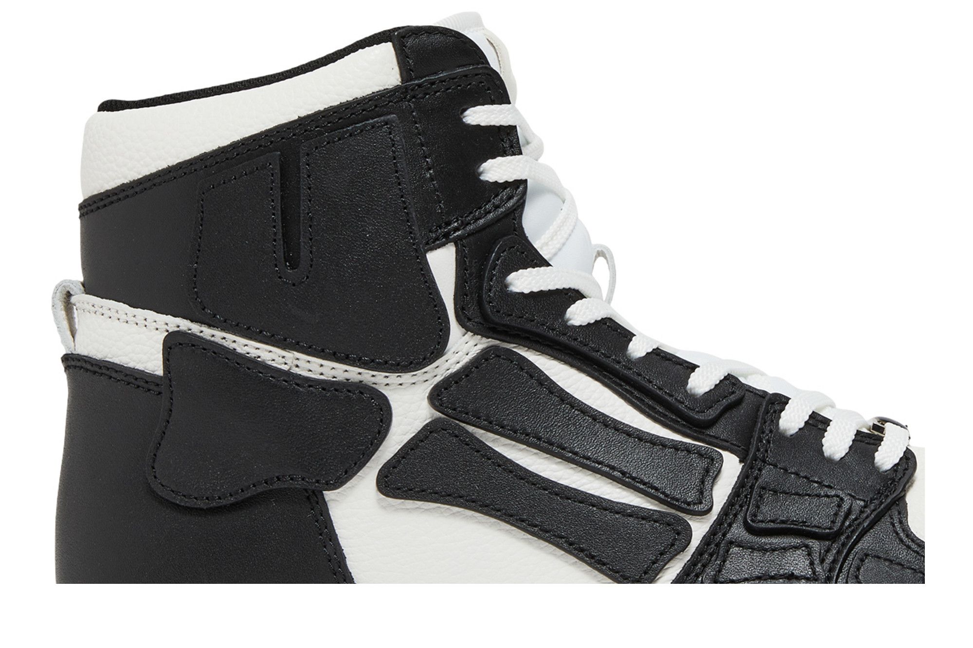 口コミ・レビューで人気商品を探そう Amiri Buy Skel GOAT | 004 MFS002 - Black' 'White High Top 靴