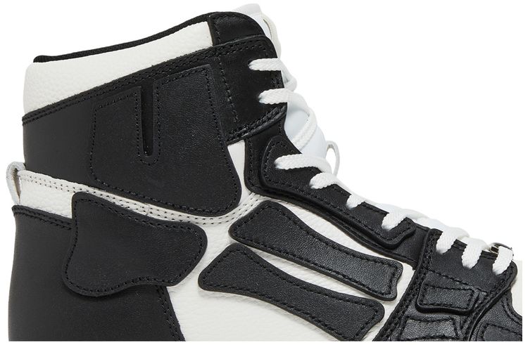 Amiri Skel Top High White Black