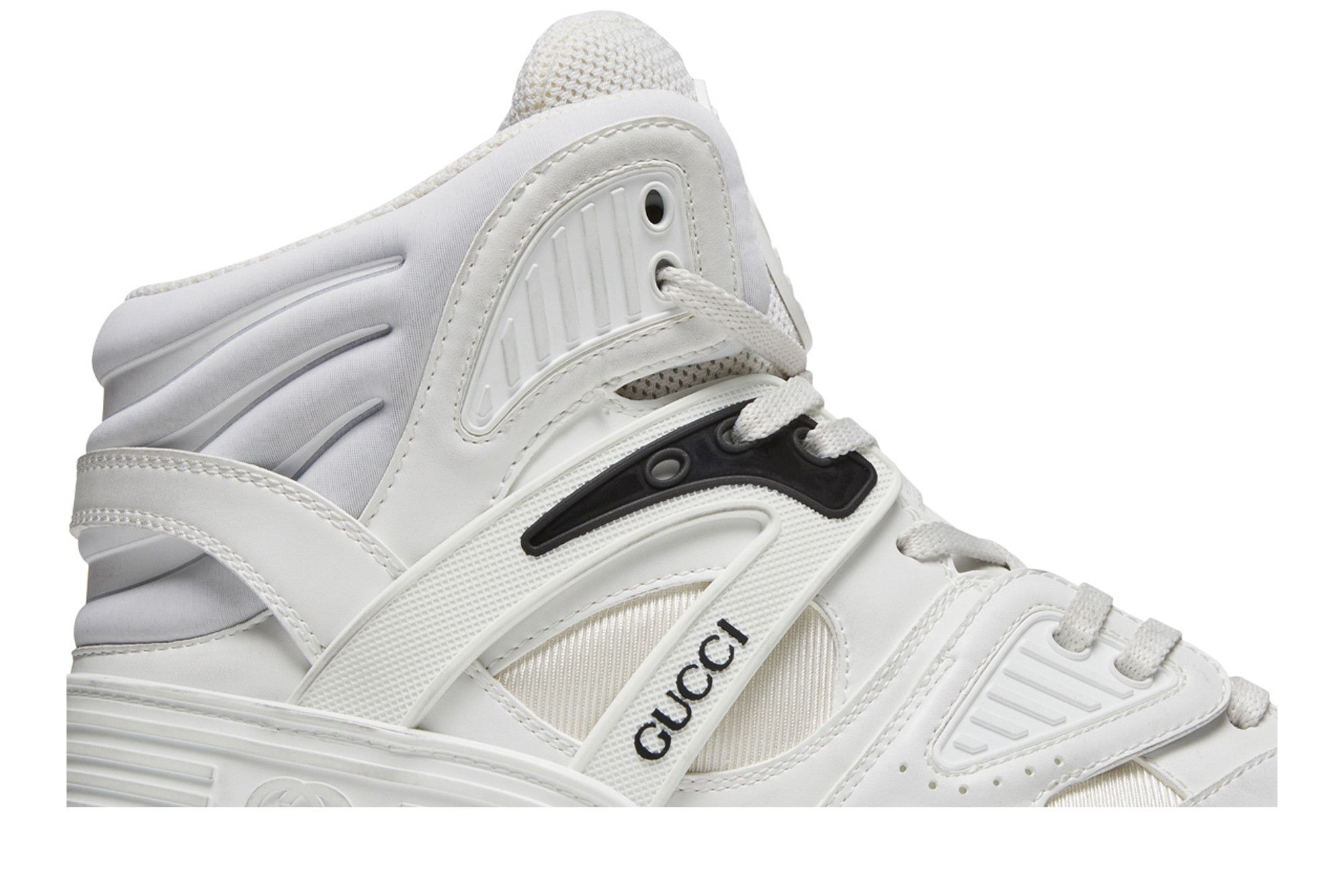 Buy Gucci Basket High Sneaker 'White Blue' - 661301 2SHA0