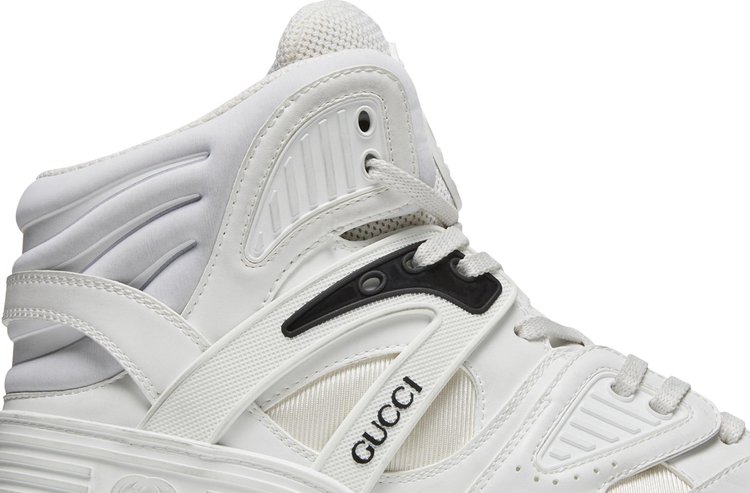 Gucci Basket High Sneaker White Blue