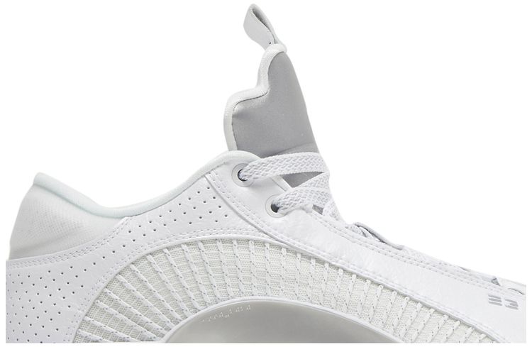 Air Jordan 35 Low White Metallic Silver