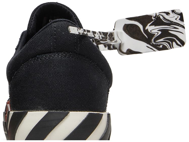 Off White Vulc Low Black White