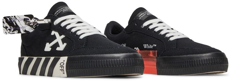 Off White Vulc Low Black White