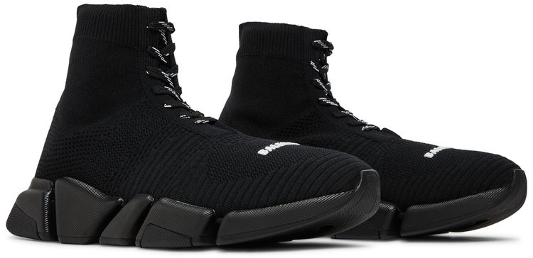 Balenciaga Speed 2 Lace Up Trainer Black