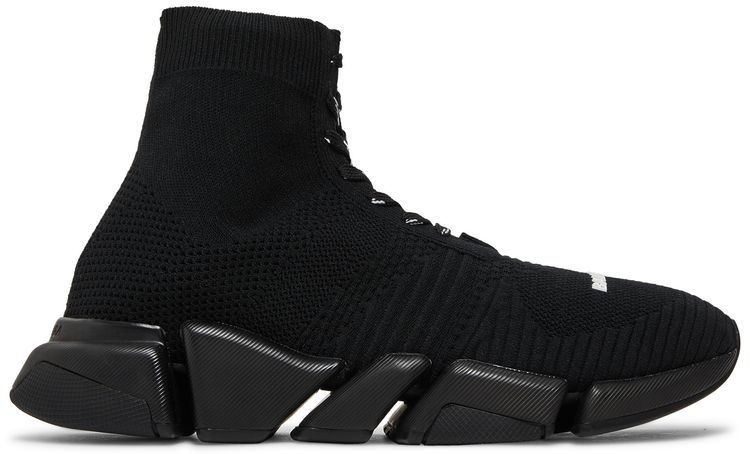 Balenciaga Speed 2 Lace Up Trainer Black