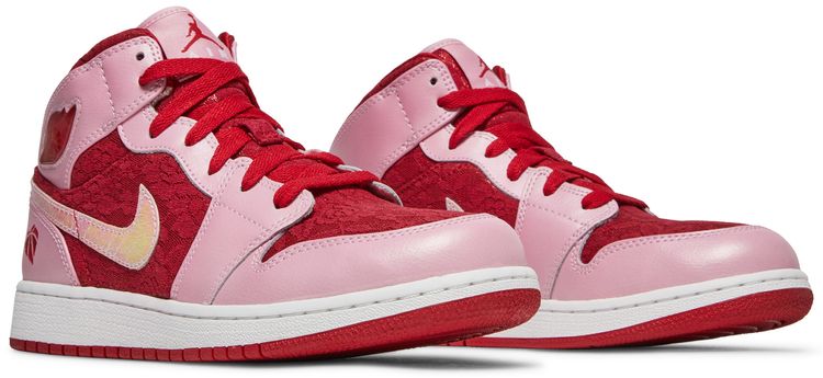 Air Jordan 1 Mid Premium GS Valentines Day