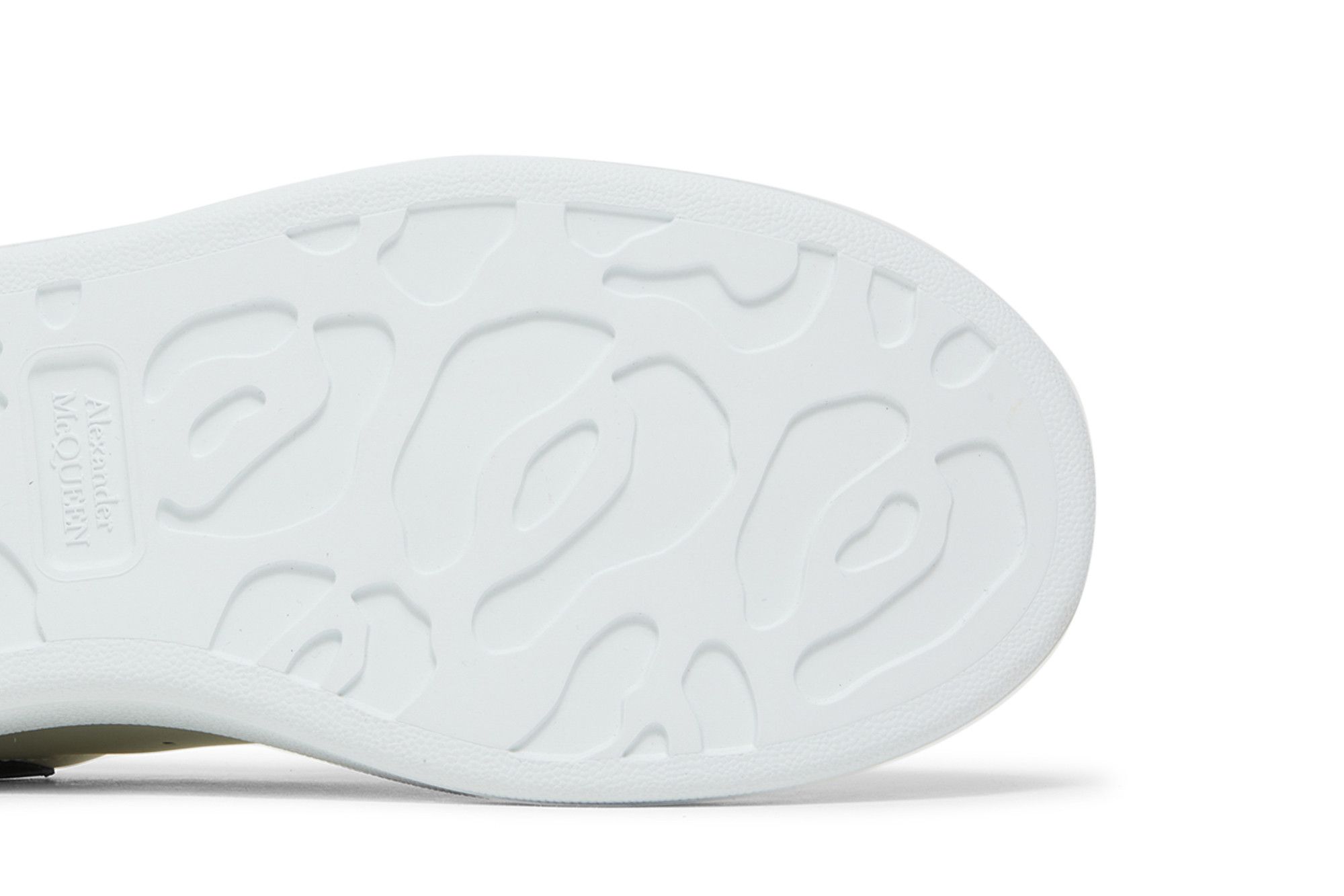 Buy Alexander McQueen Oversized Sneaker 'White Black' - 553680