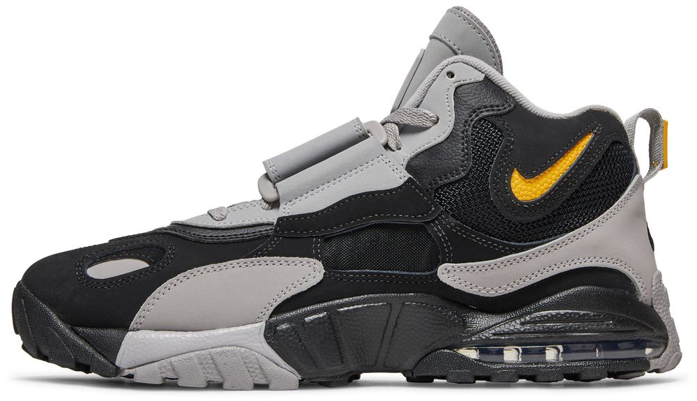 nike air max speed turf black grey yellow