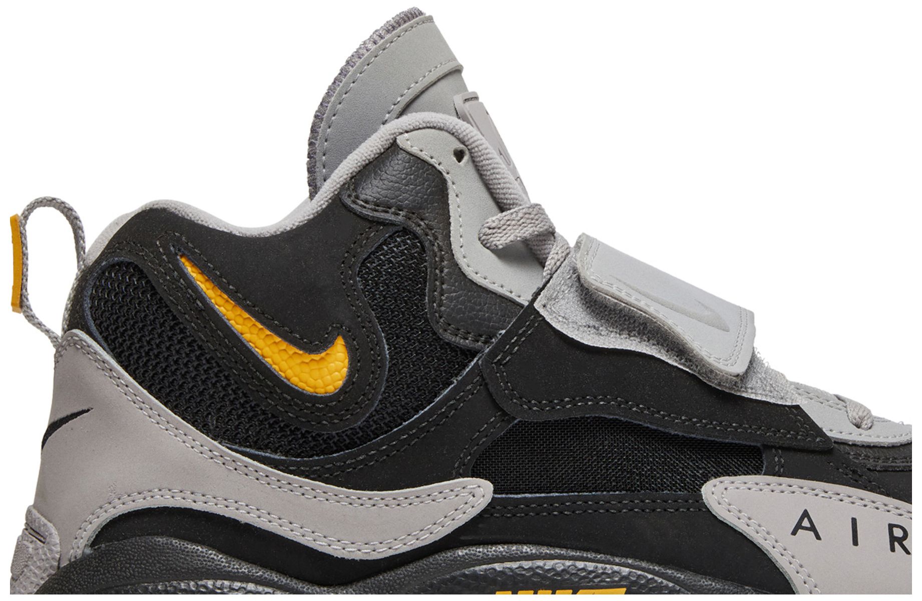 nike air max speed turf black grey yellow