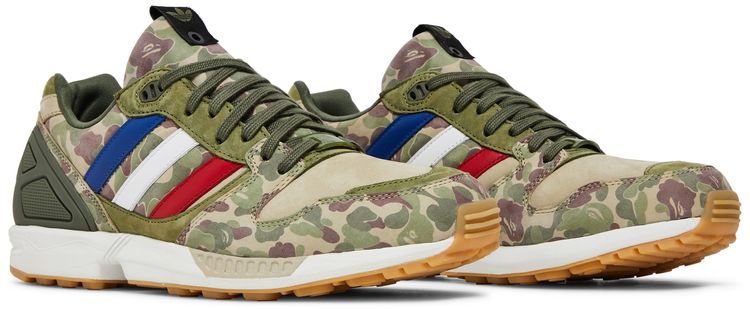 A Bathing Ape x Undefeated x adidas ZX 5000 Camo