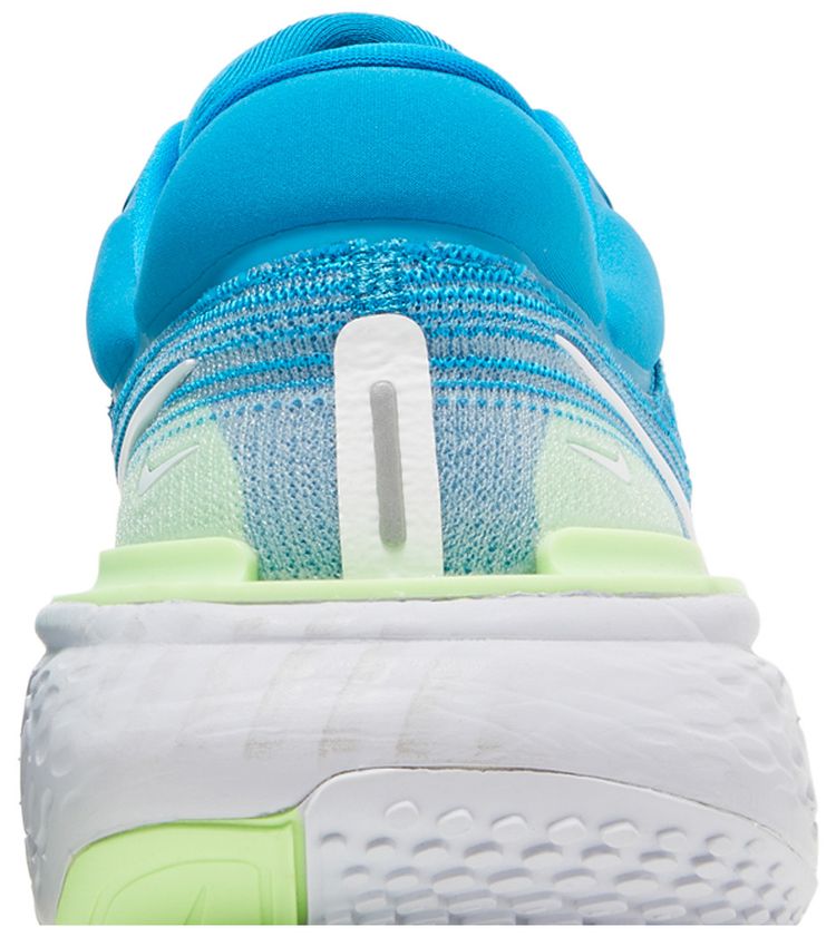 Nike ZoomX Invincible Run Flyknit Blue Orbit Lime Glow