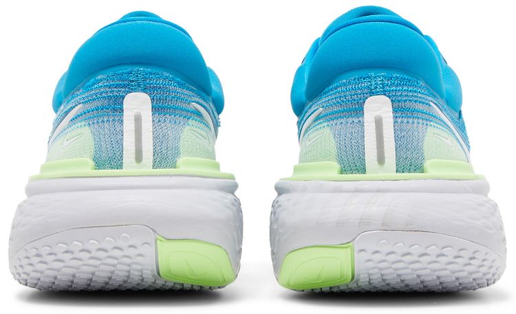 Nike ZoomX Invincible Run Flyknit Blue Orbit Lime Glow