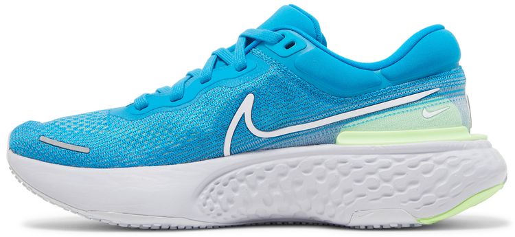 Nike ZoomX Invincible Run Flyknit Blue Orbit Lime Glow