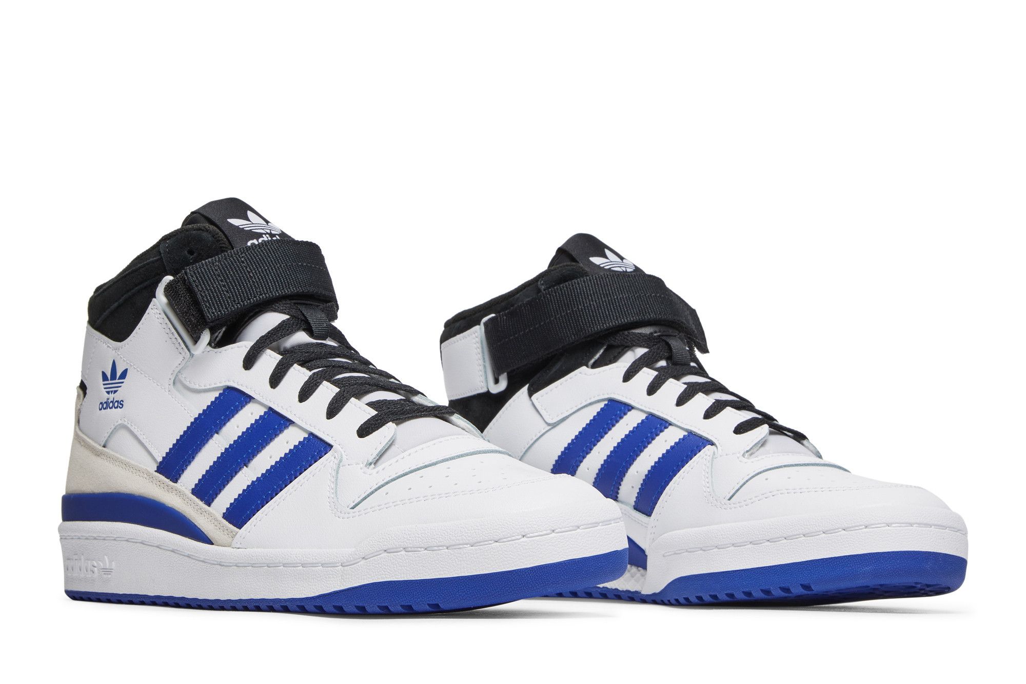 adidas forum mid white royal blue