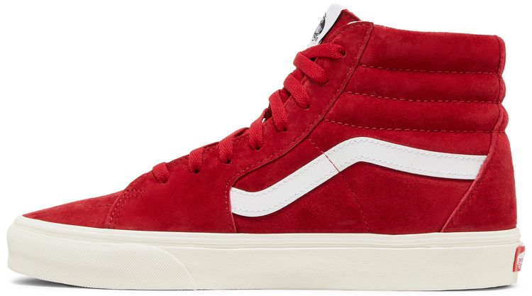 Vans Sk8 Hi Pig Suede   Chili Pepper