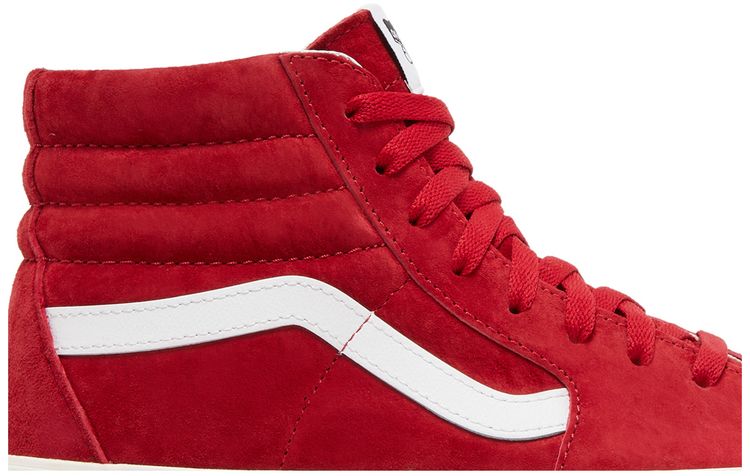 Vans Sk8 Hi Pig Suede   Chili Pepper