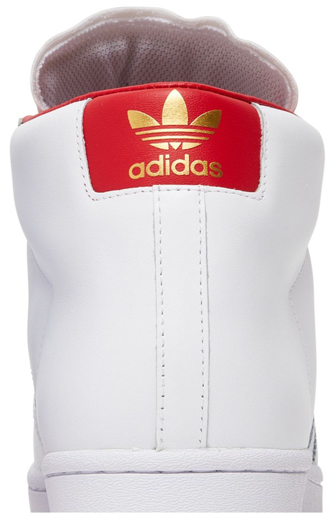 Adidas Pro Model White Scarlet