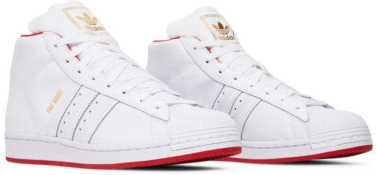 Adidas Pro Model White Scarlet