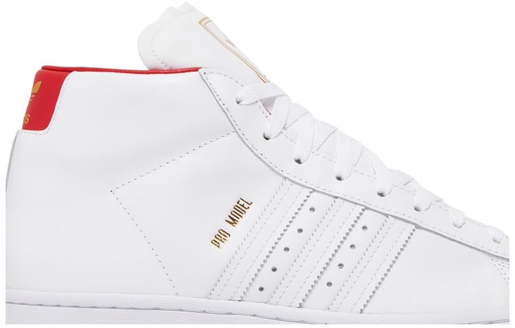 Adidas Pro Model White Scarlet